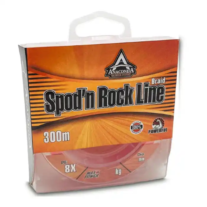 Nejlepší Cena Anaconda Spod’n Rock Line 0,18 mm 300 m 10,45 kg red