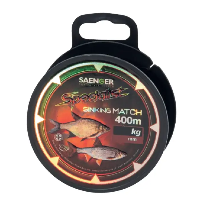 Sänger Specialist Sinking Match 0,18 mm 4,10 kg 400 m red brown burgundy Cenově Výhodný