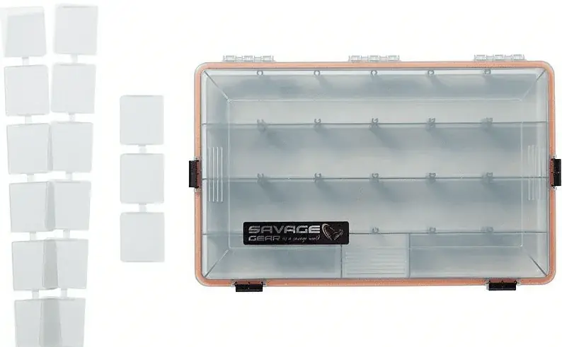 Savage Gear WP Lurebox 5B Smoke 35,5x23x5 cm Poslední Šance