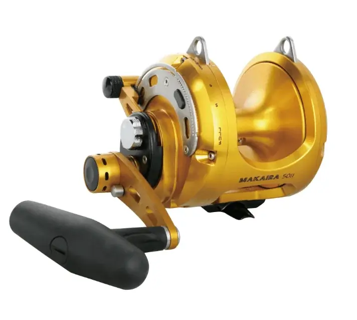 Okuma Makaira MK-130II 2 speed Level Drag Reel Cenově Výhodný