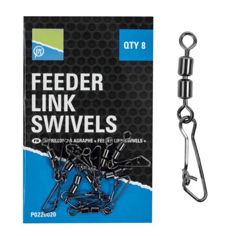Preston Double Feeder Link Swivels Autentický