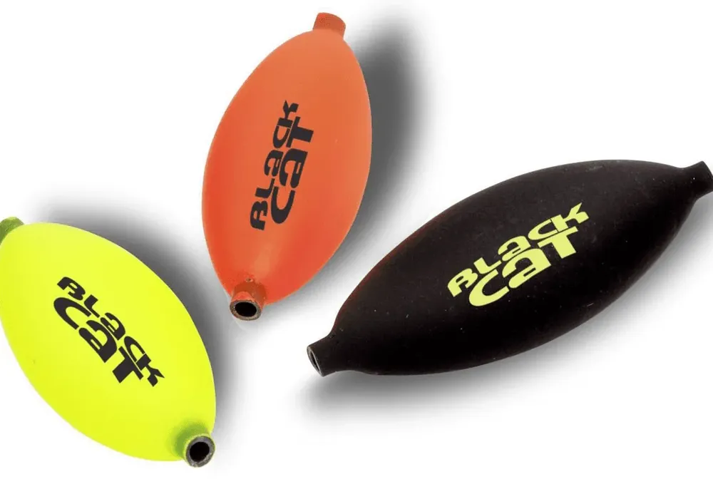 Víkendová Akce Black Cat Micro U-Float 1,5 g schwarz/orange/gelb 3 Stück