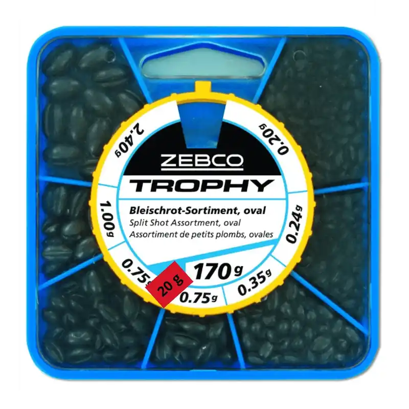 Zebco Bleischrot-Sortiment 170 g Kup Teď