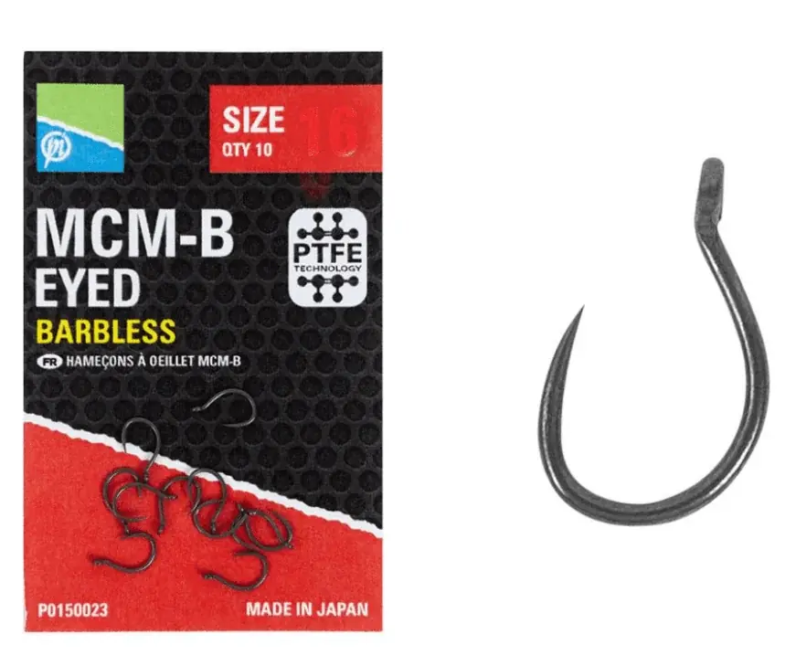 Preston MCM-B Größe 10 Barbless 10 Stück Koupit Online