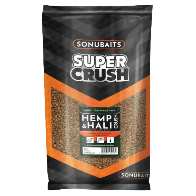 Časově Omezené Sonubaits Supercrush Hemp & Hali Crush 2 kg