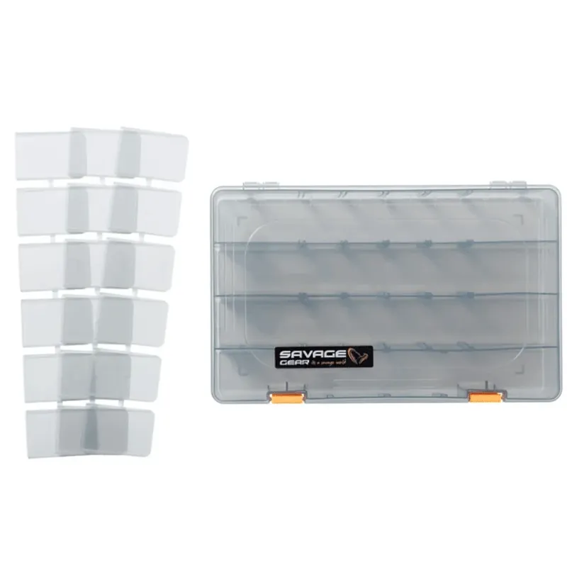 Přímo Od Výrobce Savage Gear Lurebox 6B Smoke 36 x 22,5 x 5 cm