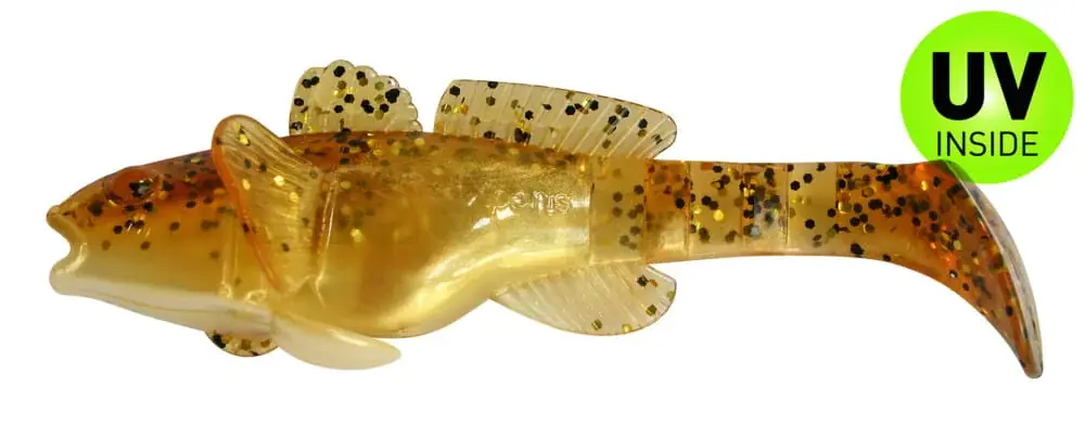 SX Bullhead 9cm (3,5") Schwarzmeergrundel Goldperl 2 Stück Ihned K Objednání