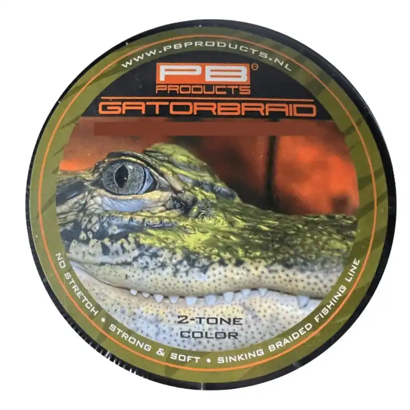 Horká Nabídka PB Products Gator Braid 0,26 mm 400 m 11,3 kg 2-tone