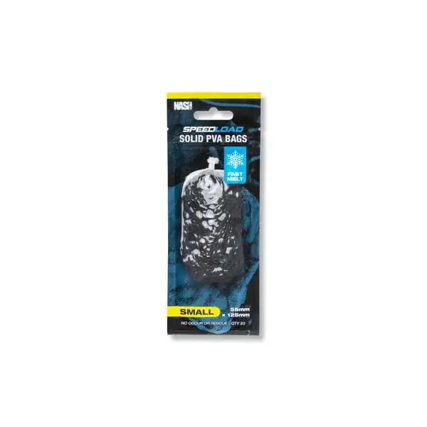 Poslední Šance Nash Speedload Solid PVA Bag Small (Fast Melt) 55 mm x 125 mm 20 Stück