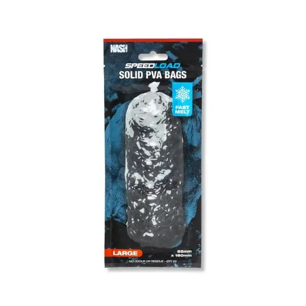 Nash Speedload Solid PVA Bag Fast Melt Large 85 mm x 180 mm 20 Stück Koupit Online