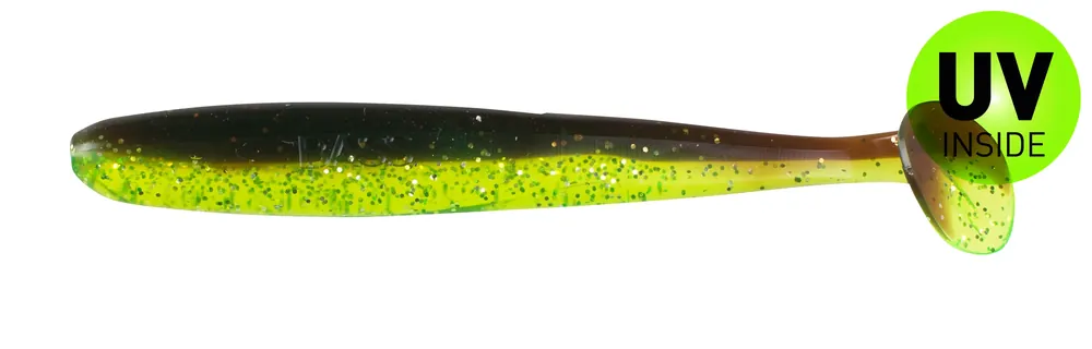 Omezená Nabídka Relax Bass Shad 13 cm (4,5") Grün/Motoroil 2 Stück