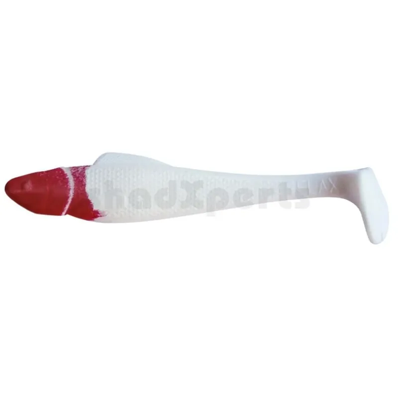 Novinka Relax Ohio Shad 11 cm (4") Reinweiß/RedHead 3 Stück