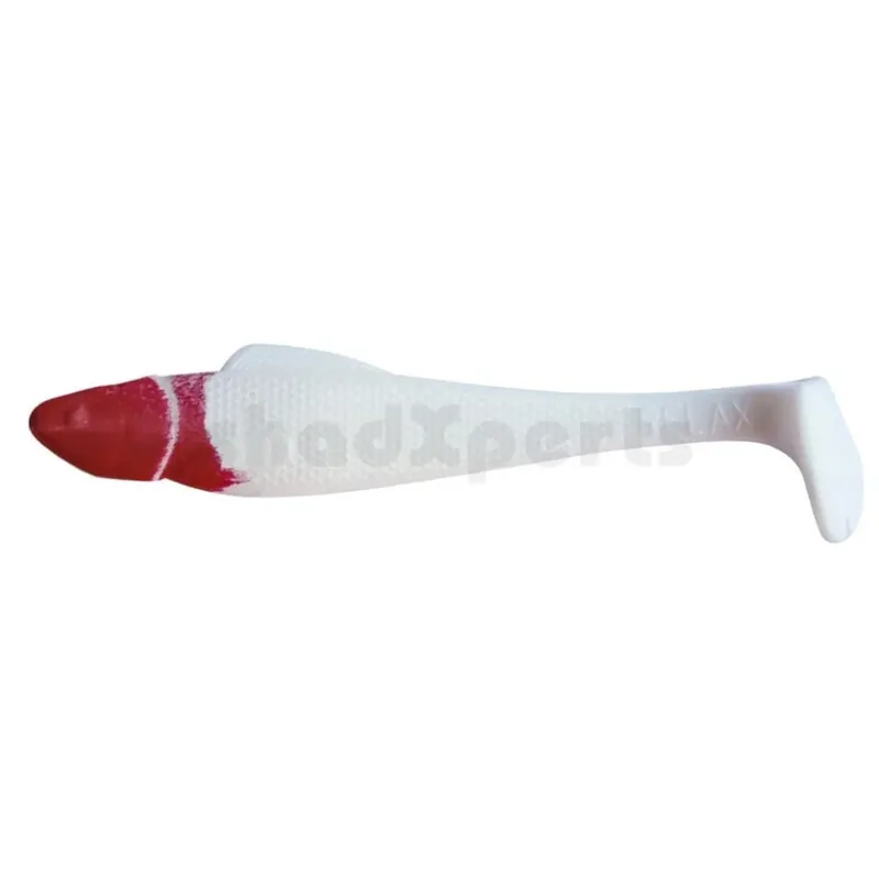 Přímo Od Výrobce Relax Ohio Shad 13 cm (5") Reinweiß Painted Red Head 2 Stück