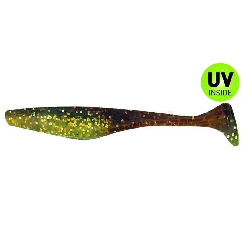 SX Swimming Jerk Minnow 8,5 cm (4") grün motoroil 3 Stück Must-Have