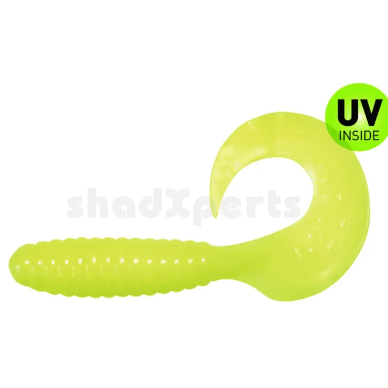 Relax Twister regulär 8 cm (3") fluogelb 25 Stück Expresní Doručení