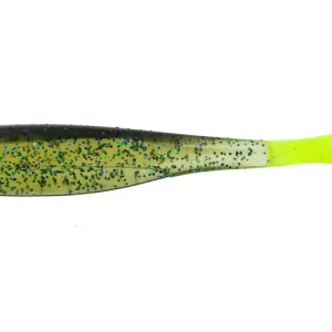 Akční Cena SX Suicide Shad 9 cm (3,5") Spray Grass/Chart Tail 5 Stück