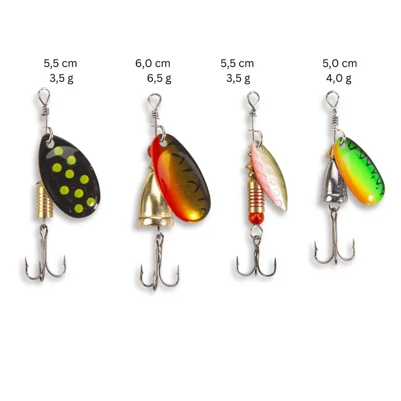 Nízká Cena Sänger Specialist Forellen Spinner Set 4 Stück
