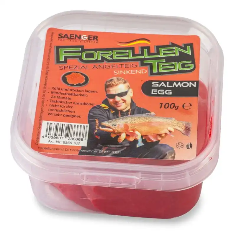 Sänger Forellenteig Salmon Egg 100 g Dokud Zásoby Vydrží