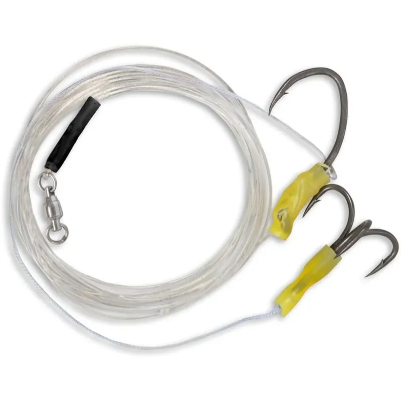 Jen Po Omezenou Doba Black Cat Universal Rig 2,0 m 2 Haken 8/0+3/0