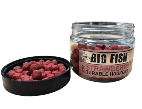 Nejlepší Cena Dynamite Baits Big Fish Soft Pellets Durable Hookers Strawberry