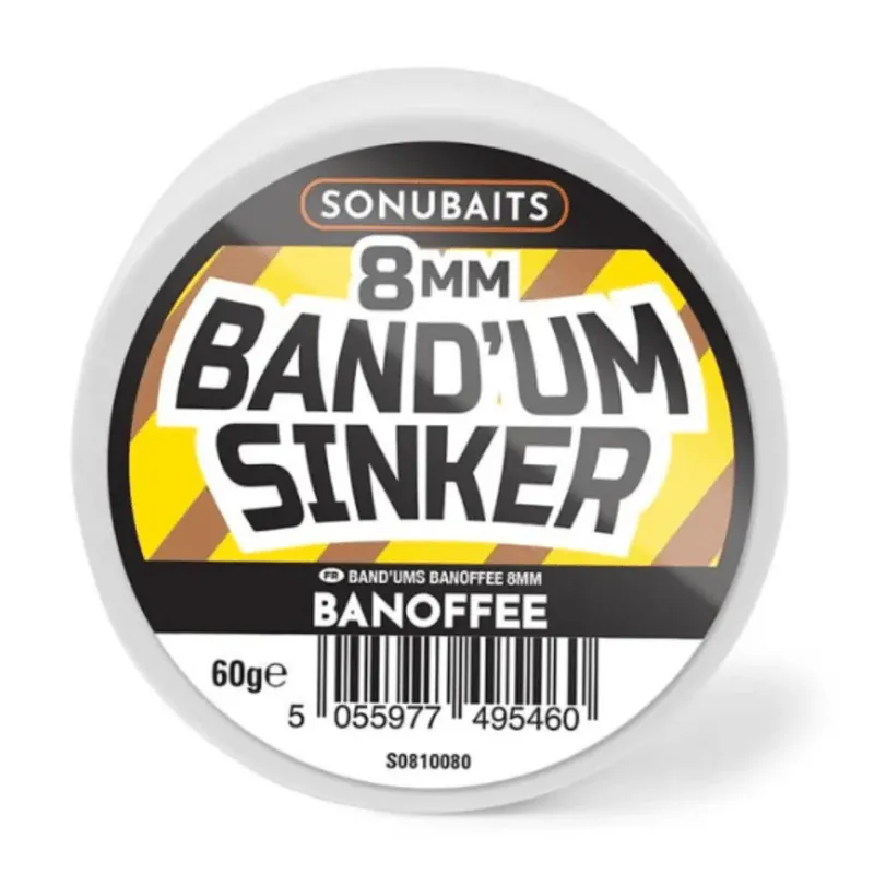Sonubaits Band‘um Sinkers 8 mm 60 g Banoffee Cenová Bomba