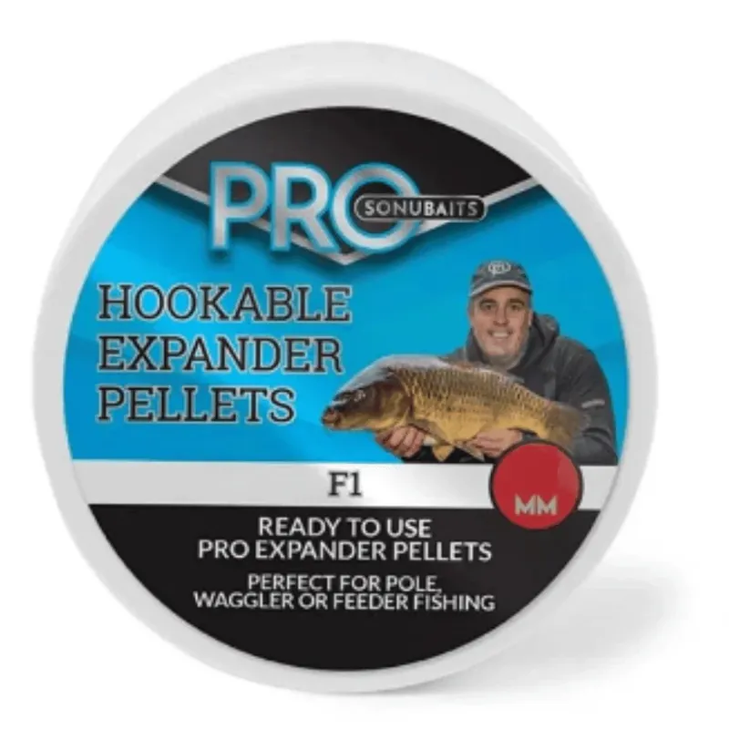 Omezená Nabídka Sonubaits Hookable Pro Expander Pellets F1 8 mm
