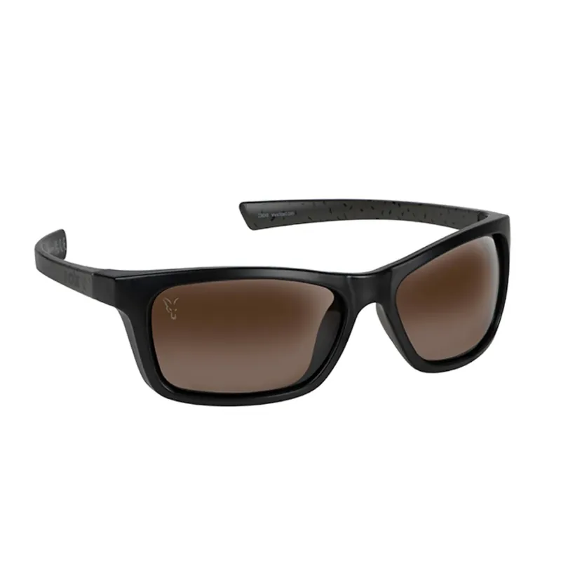 Fox Collection Wraps Sonnenbrille Green/Black Brown Lens Aktuální