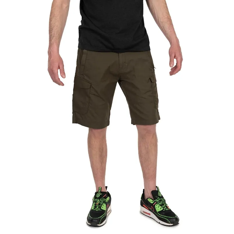 Fox Collection LW Cargo Shorts Green & Black S Odeslání Ihned