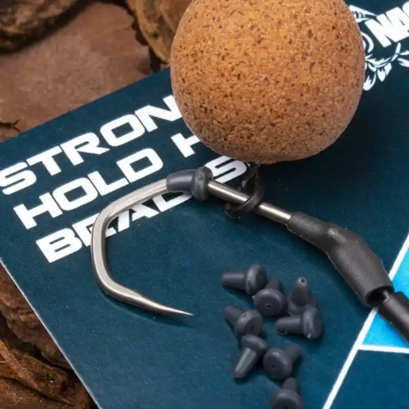 Nash Strong Hold Hook Bead Grün 20 Stück Oblíbený