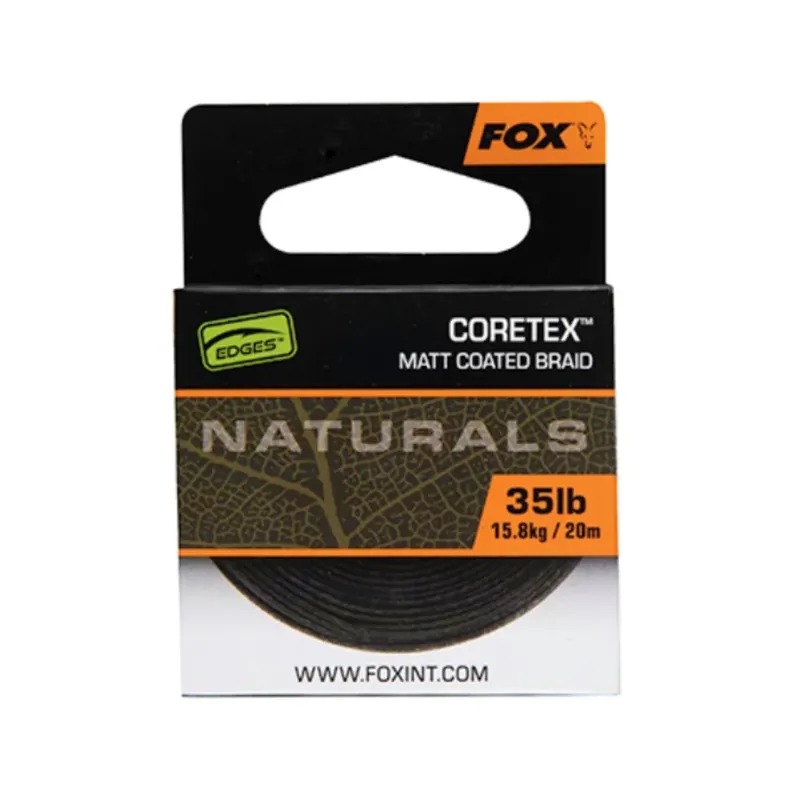 Fox Naturals Coretex Matt 35 lbs 15,8 kg 20 Meter Přímo Od Výrobce