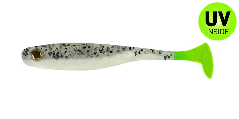 SX Suicide Shad 13 cm (5") Salty Pepper Lime Phantom 4 Stück Novinka