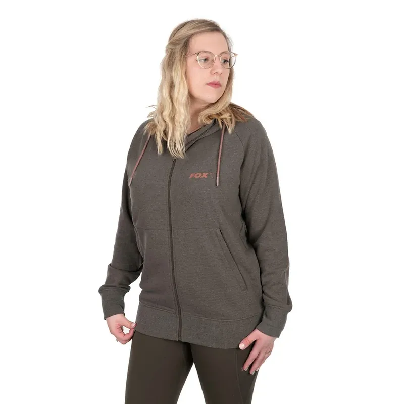 Fox Zipped Damen Hoodie Small (UK 8-10) Finální Výprodej