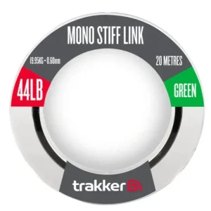 Akční Nabídka Trakker Mono Stiff Link 0,60 mm 44 lbs 19,95 kg 20 Meter Grün
