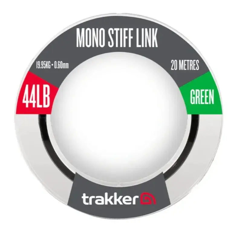 Akční Nabídka Trakker Mono Stiff Link 0,60 mm 44 lbs 19,95 kg 20 Meter Grün