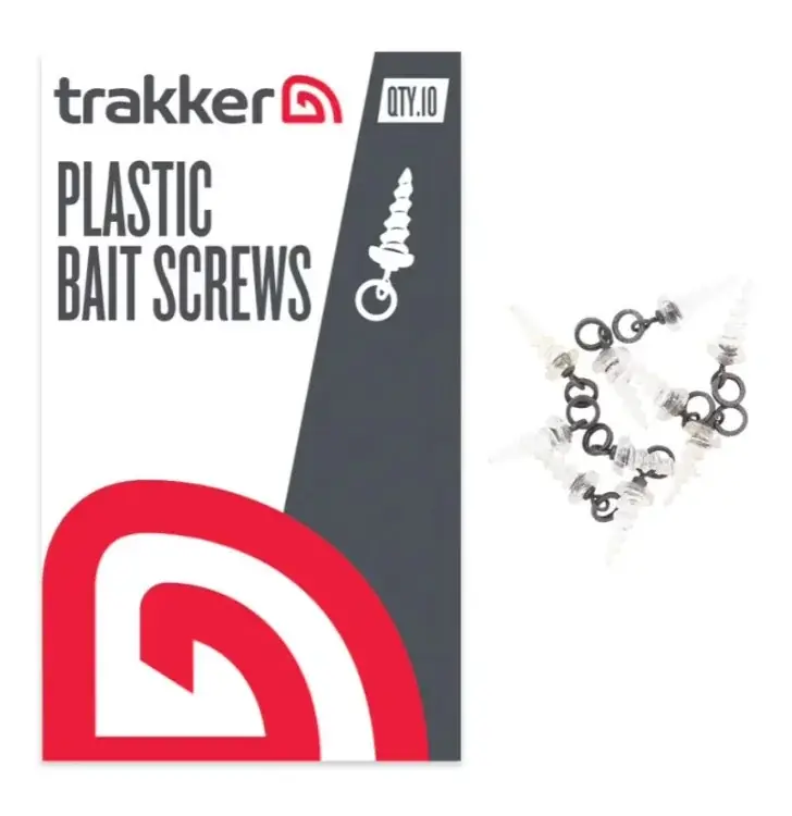 Trakker Plastic Bait Screws 10 Stück Vrácení Zdarma