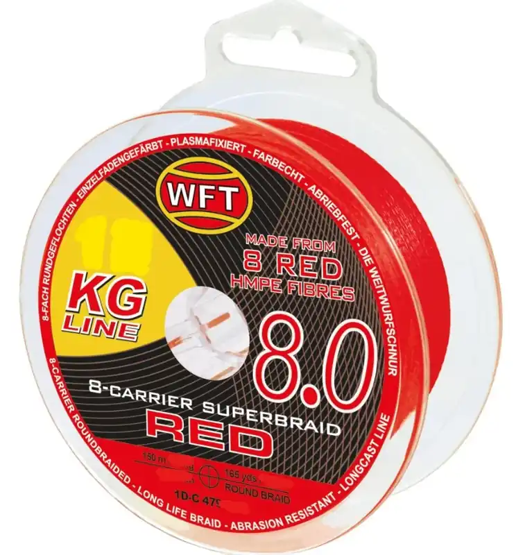Víkendová Akce WFT KG 8.0 0,08 mm 9 kg 150 m Rot