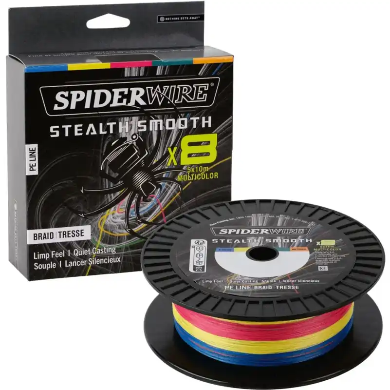 Výhodná Nabídka Spiderwire Stealth Smooth 8 Braid 0,19 mm 18,0 kg 600 m Multicolor