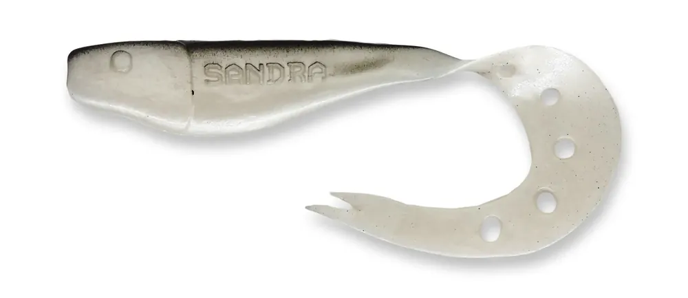 Kup Teď SX Sandra Shad 15 cm (6") Perlweiß / Schwarz 2 Stück