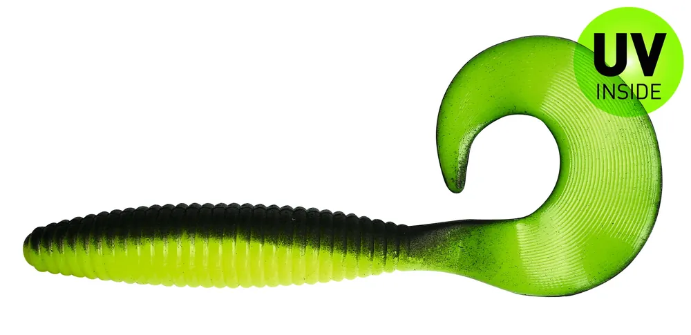Dokud Zásoby Vydrží SX Magnum Twister 16 cm (6") Fluogelb Schwarz 2 Stück
