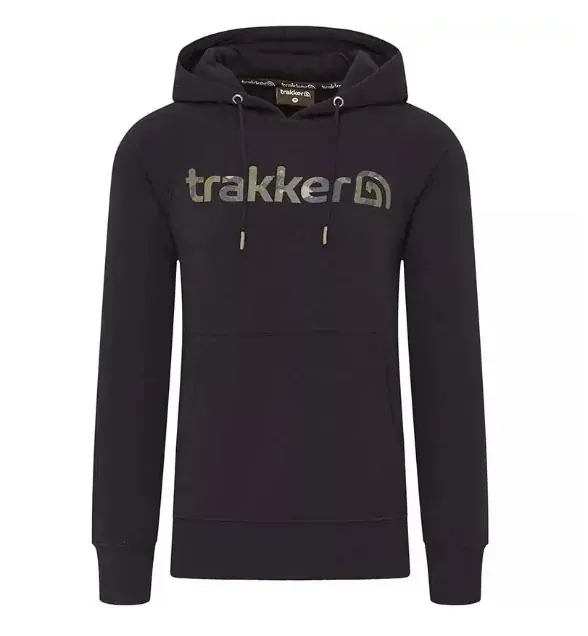 Trakker CR Logo Hoody Black Camo M Poslední Šance