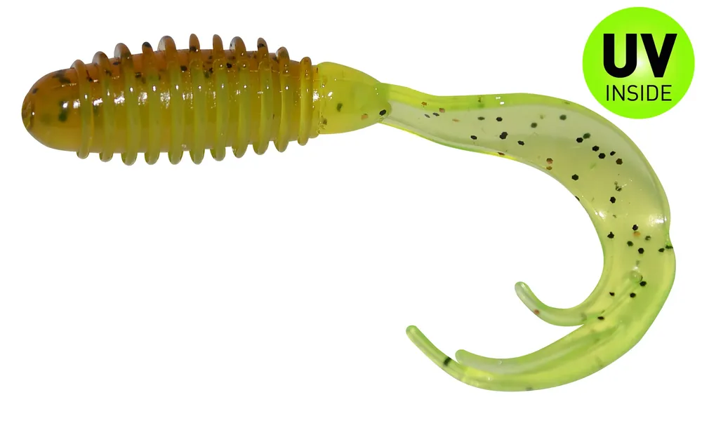 Relax Ring Triple Grub 4,7 cm (2") Pumpkin Chartreuse 5 Stück Značkový
