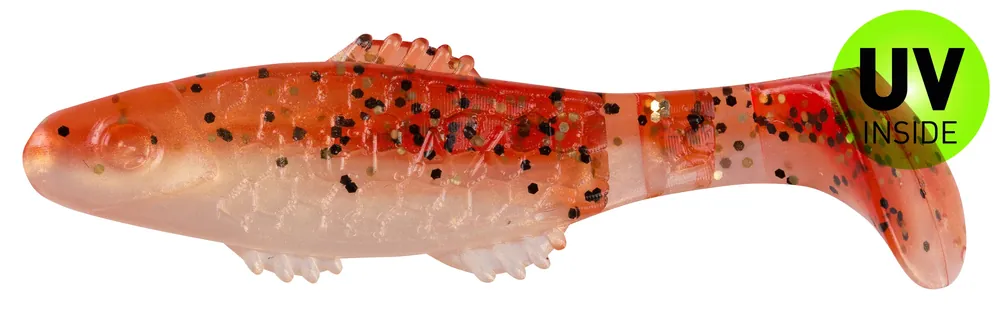 Relax Killer Shad 8 cm (3") Goldperl-Glitter Motoroil-Glitter 3 Stück Přímo Od Výrobce