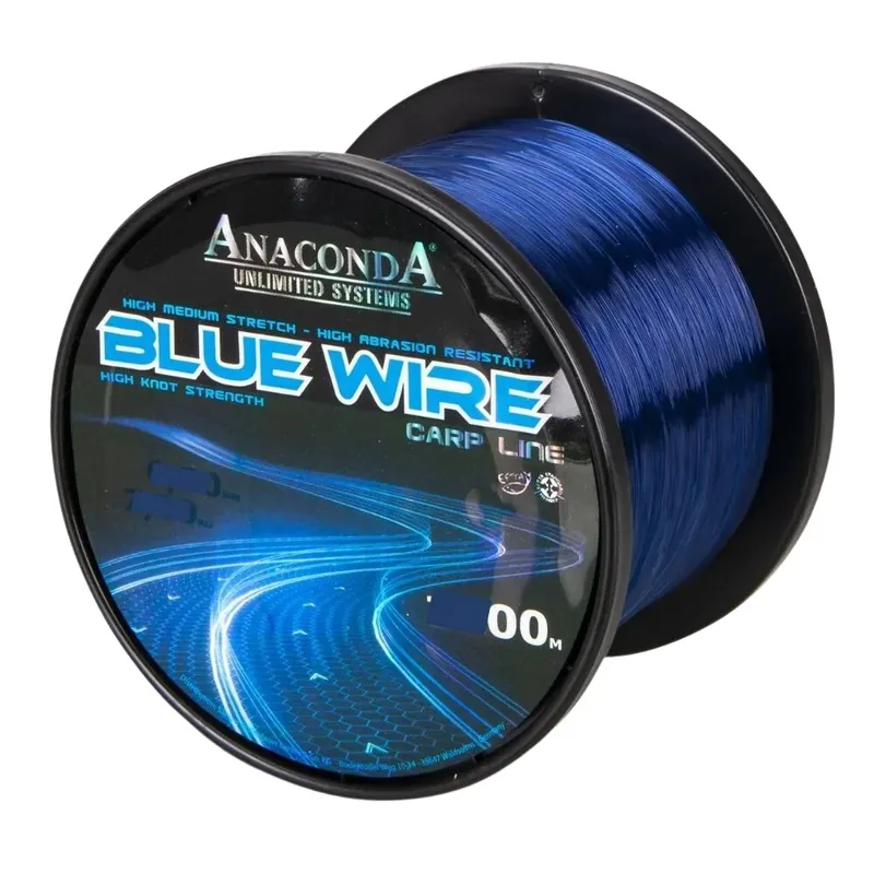 Cenově Výhodný Anaconda Blue Wire 0,28 mm 6,7 kg 5000 m Dark Blue