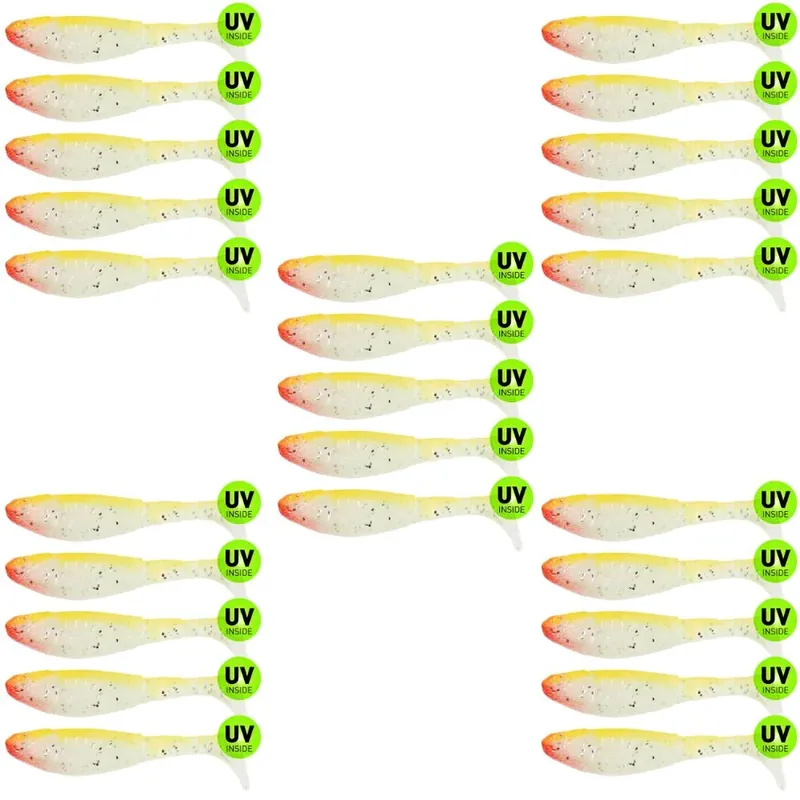 Cenově Výhodný Relax Kopyto-Classic 7 cm (2,5") Perlglitter/Gelb 25 Stück
