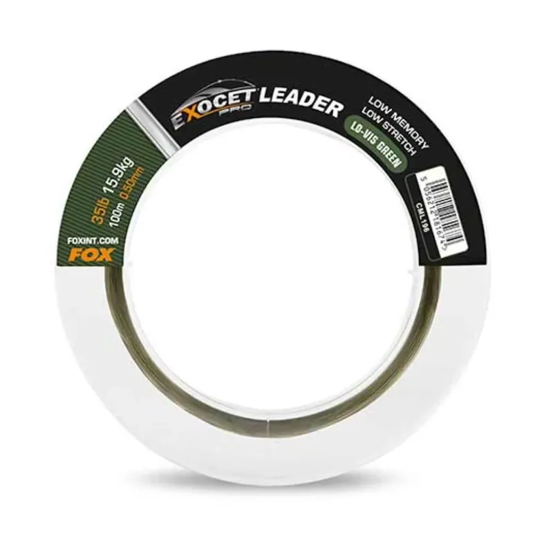 Fox Exocet Pro Leader 0,50 mm 15,9 kg 35 lbs 100 m Nakupujte Hned