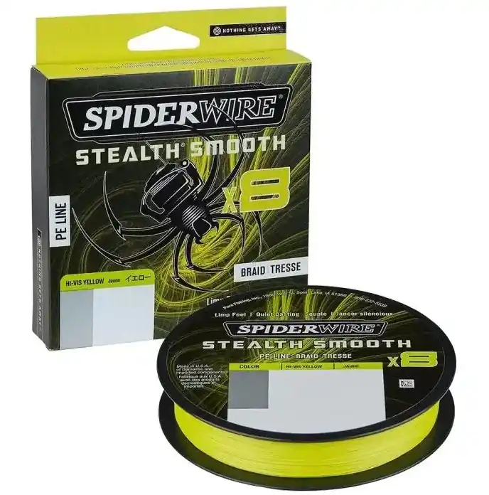 Objednat Nyní Spiderwire Stealth Smooth x8 PE-Braid 0,13 mm 12,7 kg 150 m Yellow