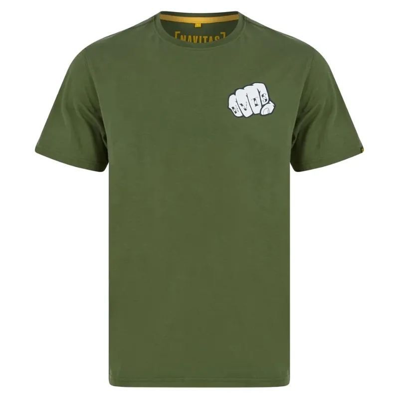 Navitas Knuckles T-Shirt Grün M Nejprodávanější