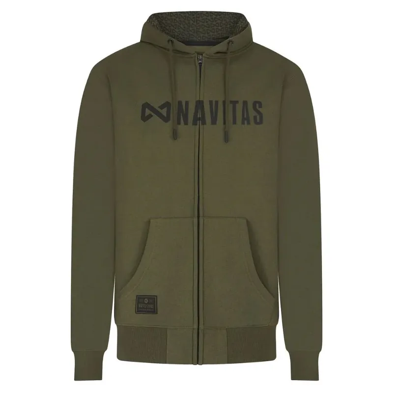 Aktuální Navitas Core Zip Hoody Grün M
