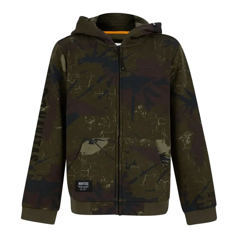 Navitas Identity Camo Kids Zip Hoody 7-8 Jahre Výhodná Nabídka