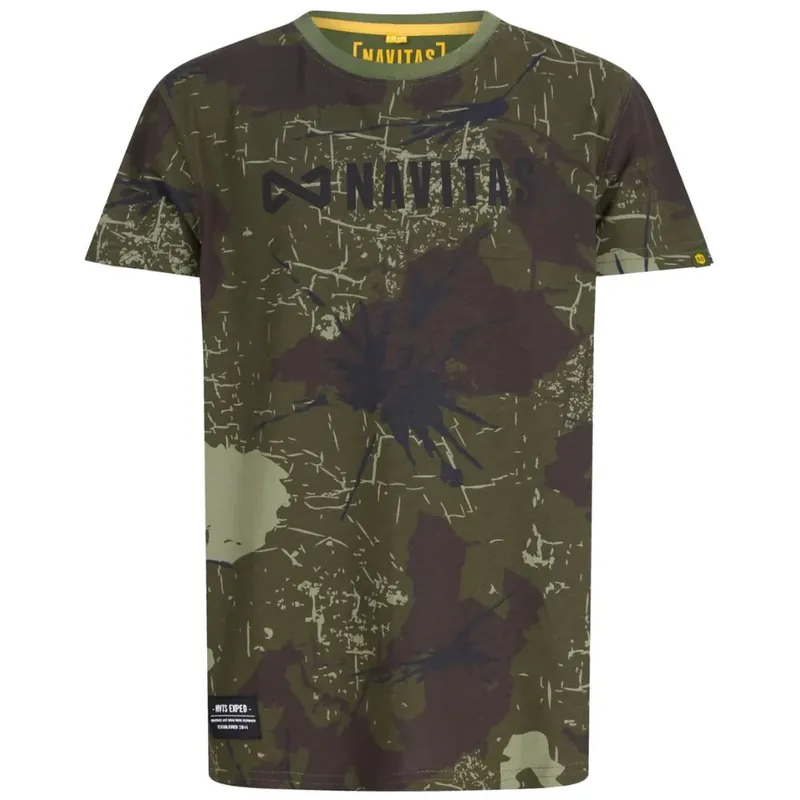 Vysoce Kvalitní Navitas Identity Camo Kids T-Shirt 9-10 Jahre